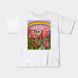 Skeleton Fairy Kids T-Shirt